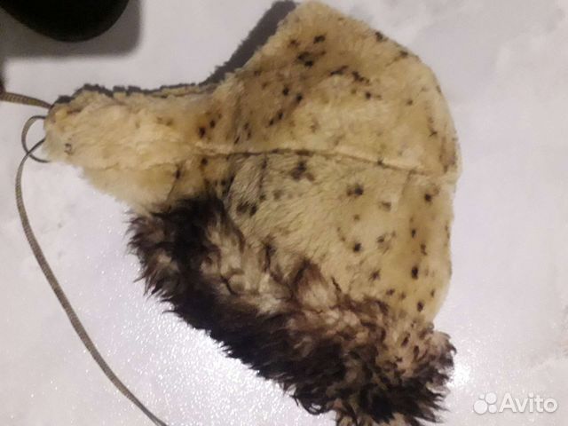 Шапочка меховая для девочек, в хор сост,тёплая