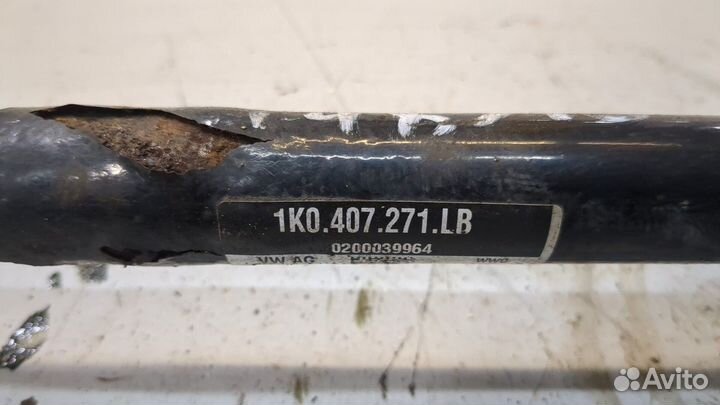 Полуось левая передняя Volkswagen Touran, 2013