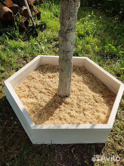 Клумба шестиугольная