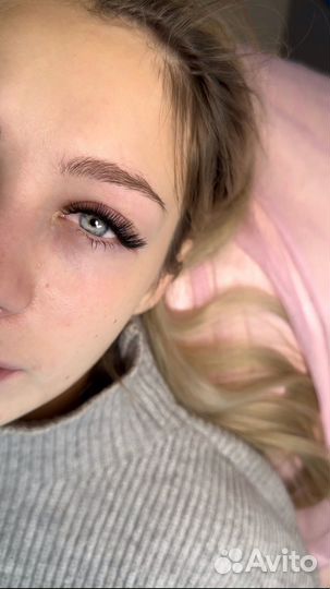 Экспресс наращивание ресниц в кресле реклайнер