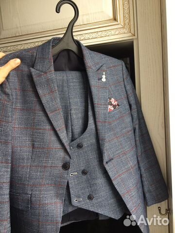 Брючный костюм тройка для мальчика