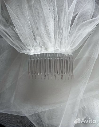 Фата новая с биркой 150 см