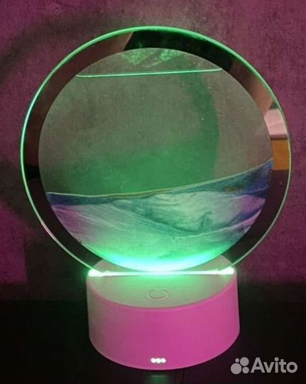 Светильник ночник лампа 3D картина Зыбучие пески