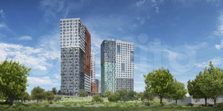 1-к. квартира, 34,1 м², 24/25 эт.