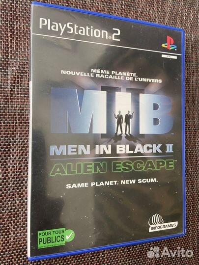 PS2 Men in Black II: Alien Escape