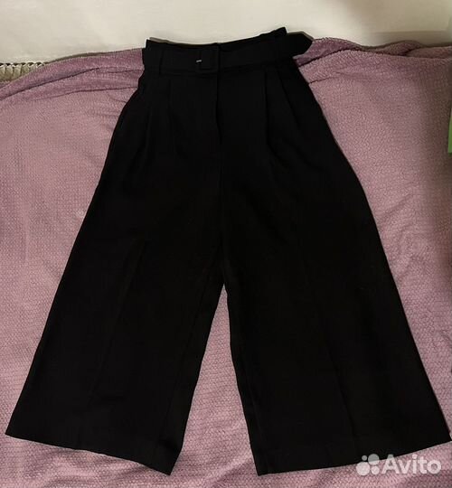 Брюки кюлоты lime