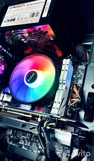 Новый пк Core i5-12400/16GB/SSD 1TB/RX 6600 8GB