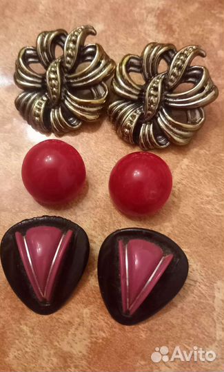 Бусы клипсы