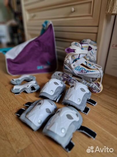 Детские раздвижные ролики reaction р-р. 26-31