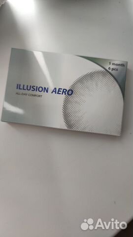 Линзы контактные, -5,50, 6 штук (месячной замены)