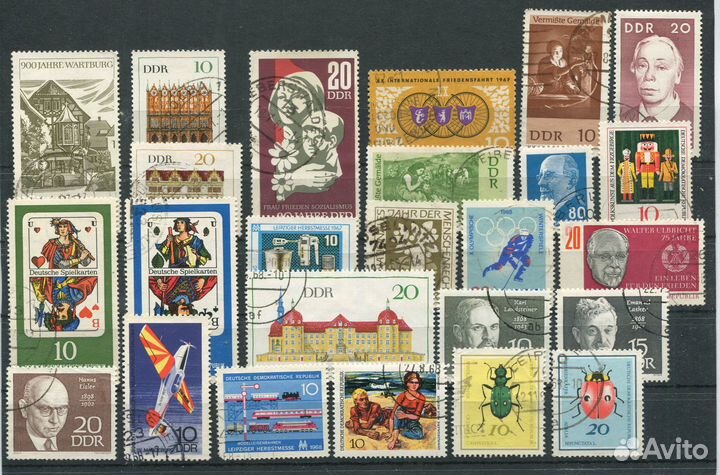 ГДР. Почтовые марки
