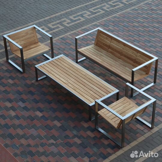 Садовая мебель из металла