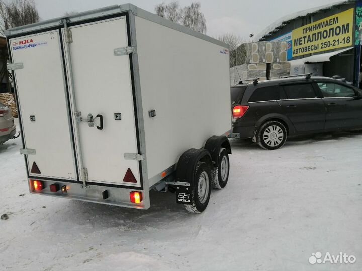 Прицеп фургон мзса 817783.001, Двухосный