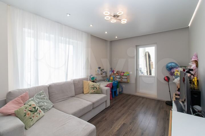 2-к. квартира, 60,9 м², 7/16 эт.