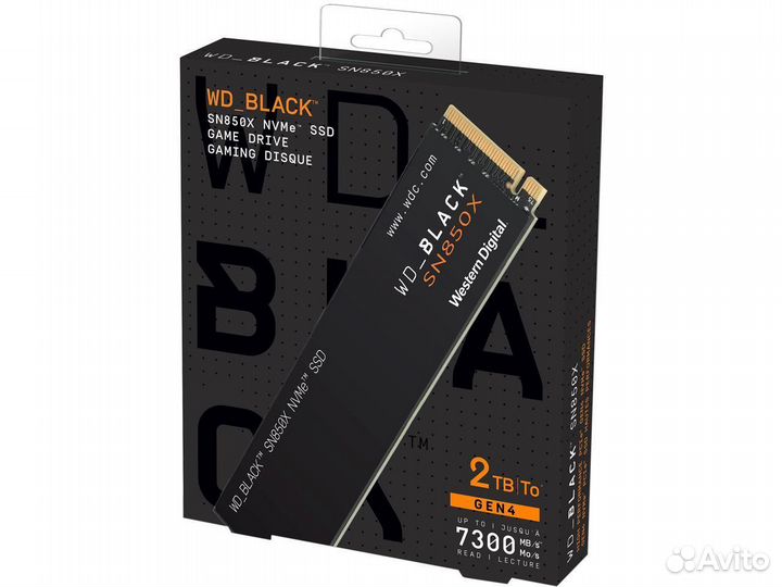 WD Black SN850x 2tb (гарантия 6 мес.)