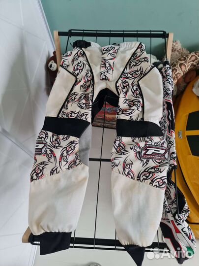 Мото штаны детские и Джерси Progrip 5-7 лет