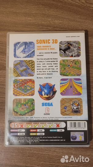 Игры для PC Windows Sonic The Hedgehog