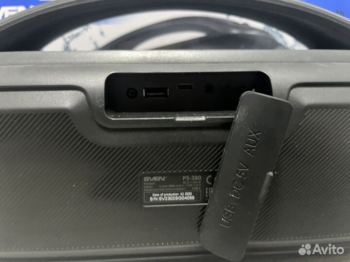 Портативная колонка sven