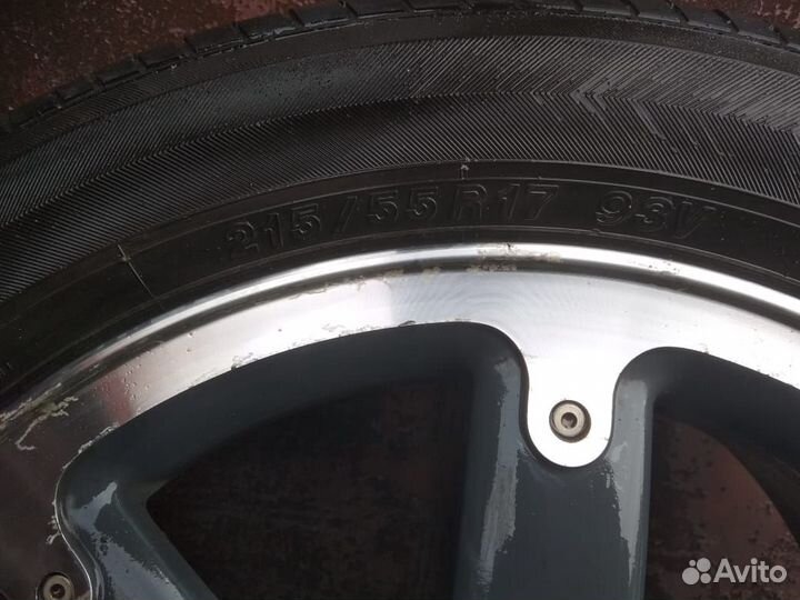 Продам отличные колеса Yokohamа на Subaru Forester