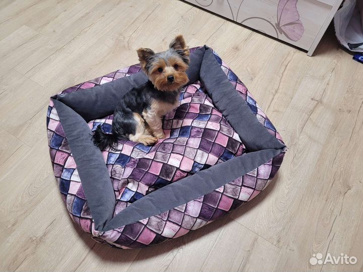 Лежанка домик для собаки