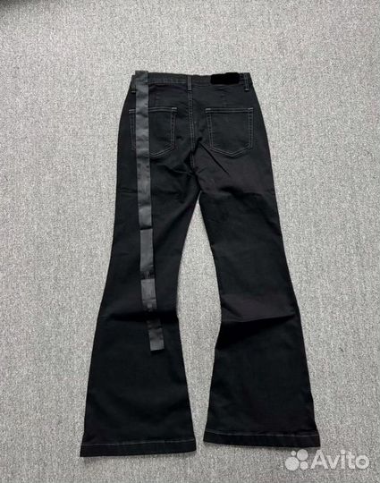 Джинсы Клеш Rick Owens SS24 Flared Jeans