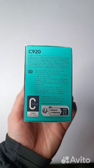 Веб-камера Logitech Full HD 1080p Pro Webcam C920