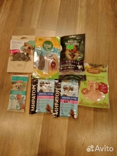 Лакомства для собак и кошек