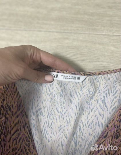 Платье летнее zara 44