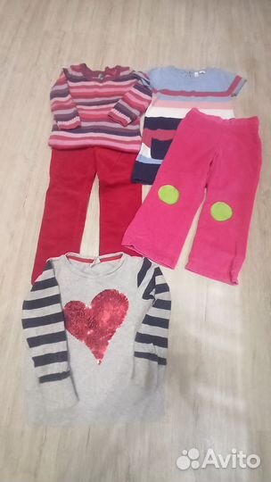 Вещи пакетом на девочку 3-4 года