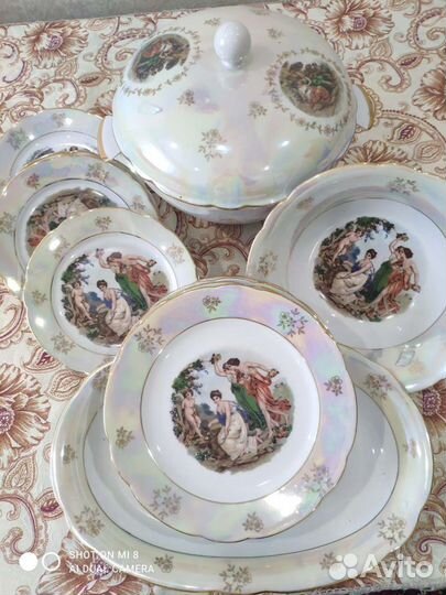 Столовый сервиз гдр