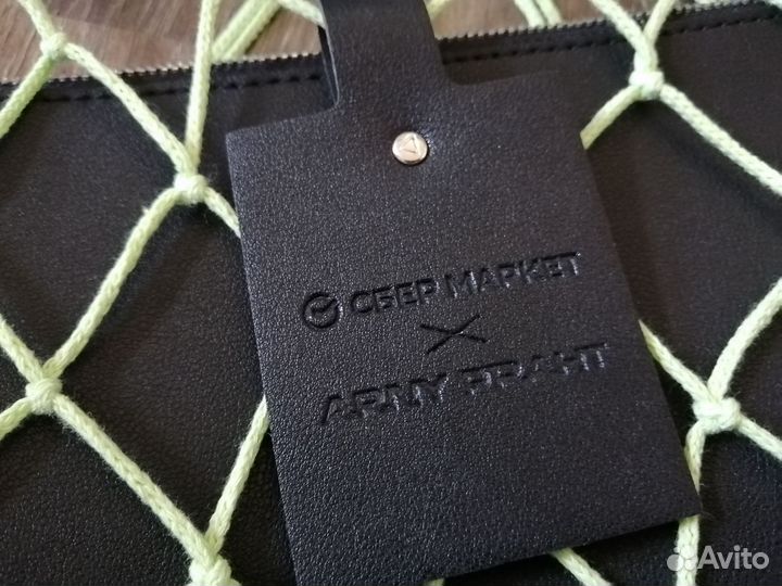 Сумка шопер на брони