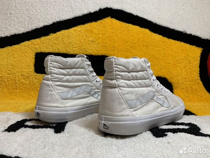 Кеды Vans Sk8-Hi White 42,5 8,5uk оригинал