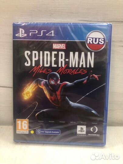 Человек-Паук Майлз Моралез для Sony Ps4