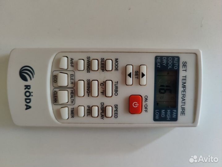 Сплит-система кондиционер Roda RS-A12F/RU-A12F