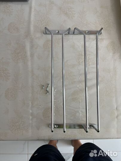 Держатель для бокалов подвесной