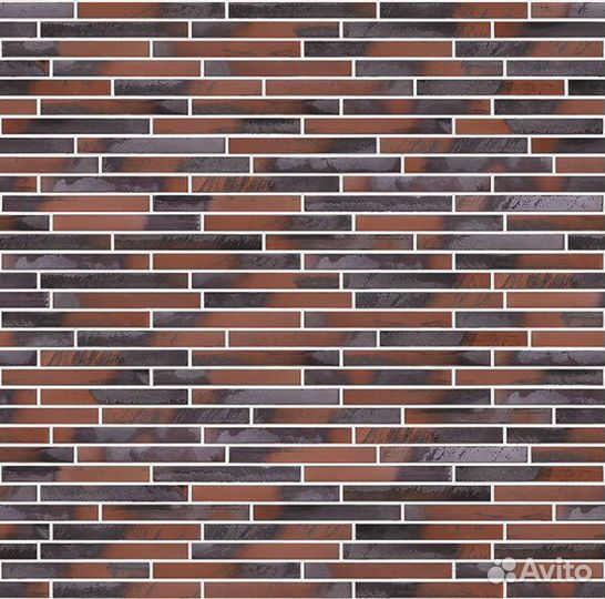 Фасадная плитка длинного формата king klinker LF01