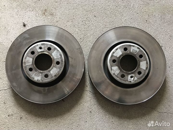 Диски тормозные передние Audi A6 C7, VAG 8R0615301