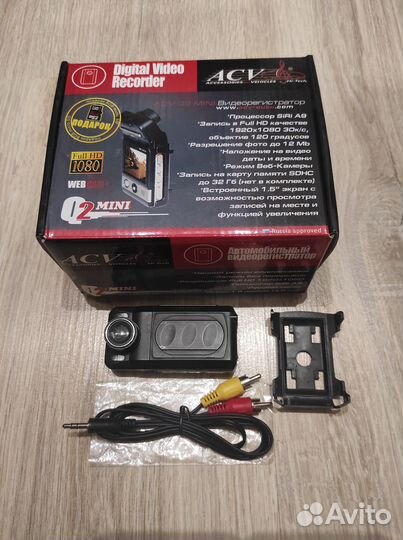 Видеорегистратор acv q2 mini