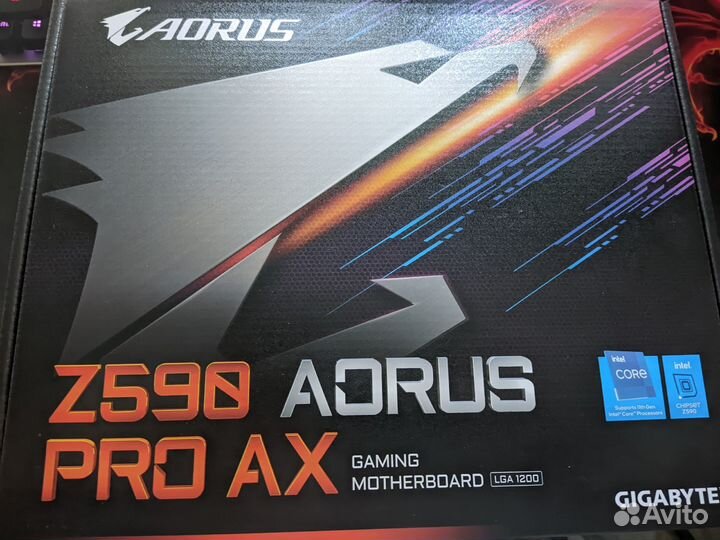 Gigabyte Z590 aorus PRO AX Не работает