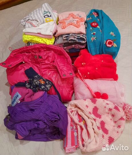 Вещи пакетом на девочку р. 92-98