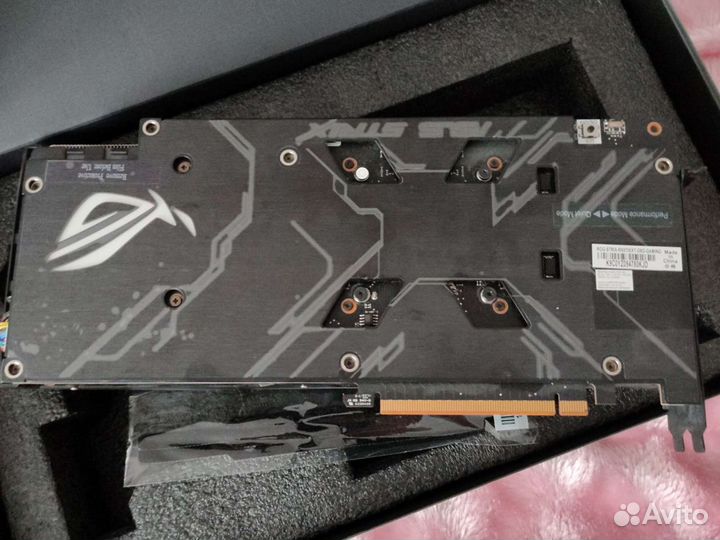 Видеокарта asus ROG strix RX 5700 XT