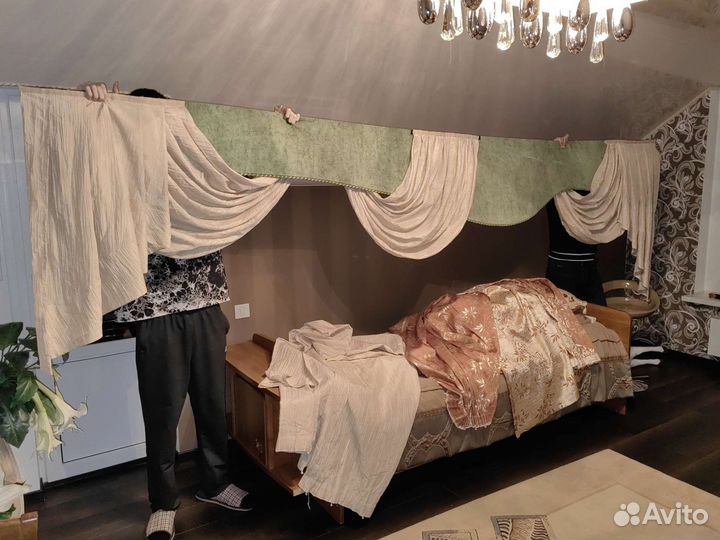 Комплект для окон и покрывало