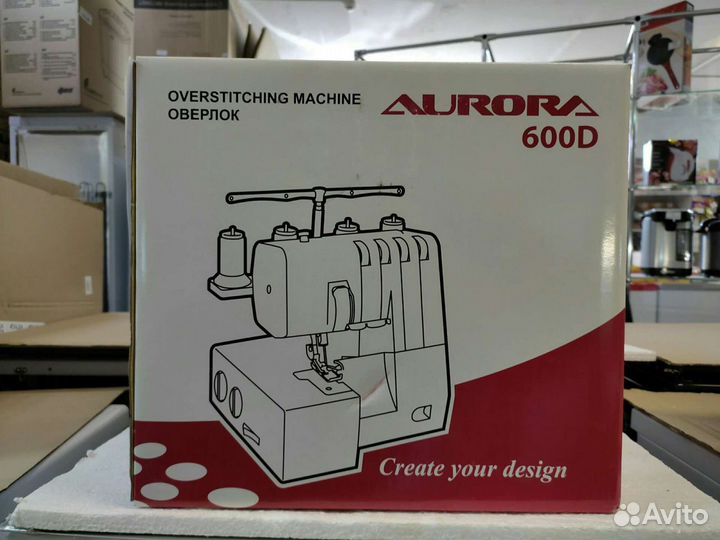 Новый оверлок aurora 600D