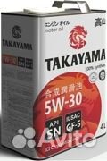 Takayama 5W40 SN CF 4л жесть синтетическое объявление продам