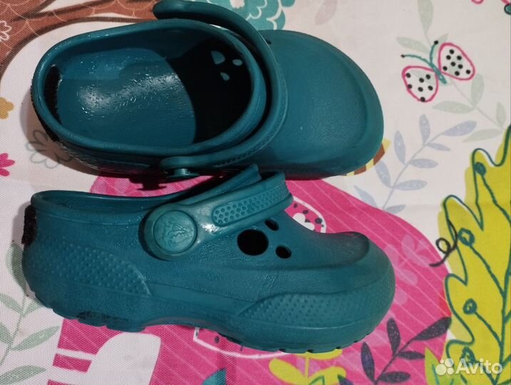 Crocs детские сабо с 8-9