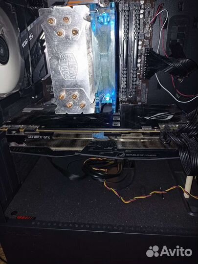 Видеокарта asus ROG Strix gtx 1080 ti