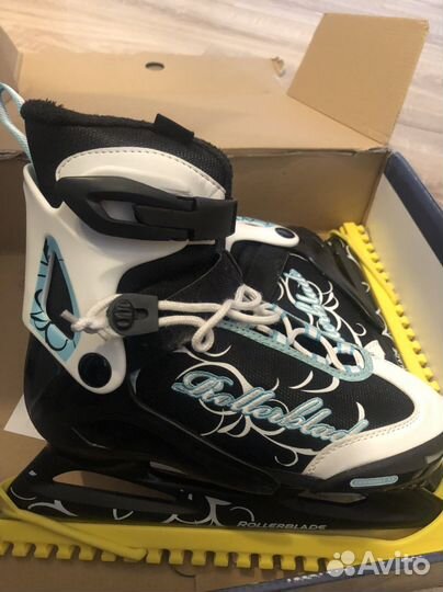 Коньки раздвижные rollerblade для девочки р. 31-36