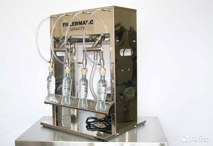 Полуавтомат точного розлива в пэт и стекло до 2 л