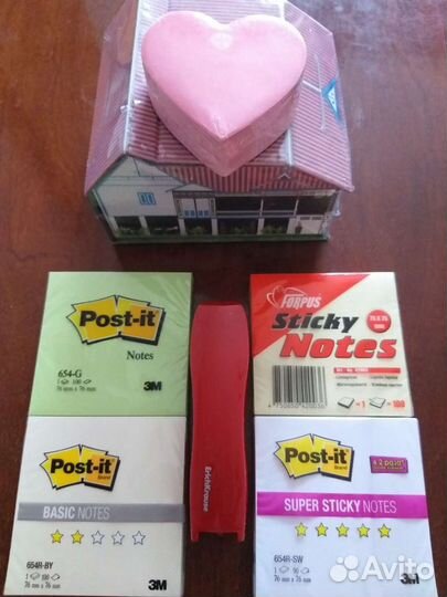 Степлер.Бумага д/Заметок.Анти'Степлер