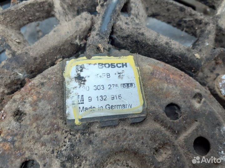 Вентилятор радиатора Opel Zafira минивэн дизель